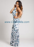 Blue Kitty Mermaid Dress