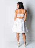 White Lace Skirt