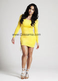 Yellow Rosa Dress